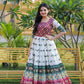 Jyoti Fashion Women's Multicolor Patola Silk Jacquard Weaving Work Anarkali Dress | Swadesiicart