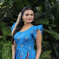 Jyoti Fashion Women's Sky Blue Dola Silk Printed Festive Designer Anarkali Dress | Swadesiicart