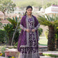 Jyoti Fashion Women's Wine Viscose Jacquard with Sequins Embroidered Anarkali Dress with Dupatta | Swadesiicart