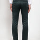Jainish Men's Olive Tapered Fit Formal Trousers | Swadesiicart