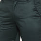 Jainish Men's Olive Tapered Fit Formal Trousers | Swadesiicart