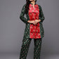 Ahalyaa Women's Traditional Wear Co-ods - Green