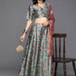 Ahalyaa women's wear Traditional wear lehenga choli - Green | Swadesiicart