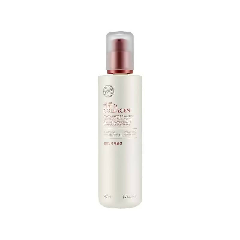 The Face Shop Pomegranate & Collagen Volume Lifting Emulsion - Korean Skincare | Swadesiicart