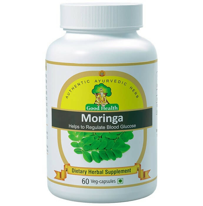 Sushrut Ayurved Good Health Moringa Veg Capsules - Sushrut Ayurved