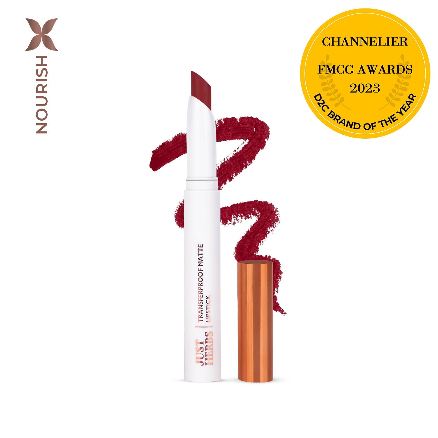 Transferproof Matte Lipstick with Shea Butter and Vitamin E