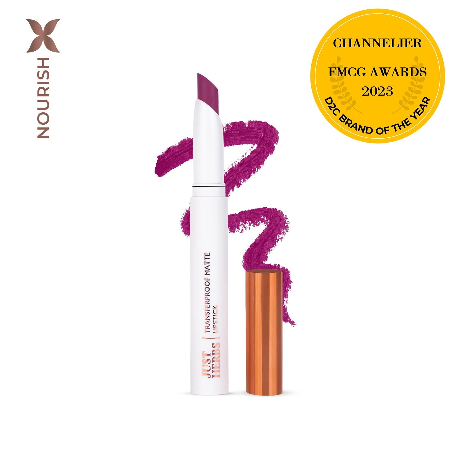 Transferproof Matte Lipstick with Shea Butter and Vitamin E