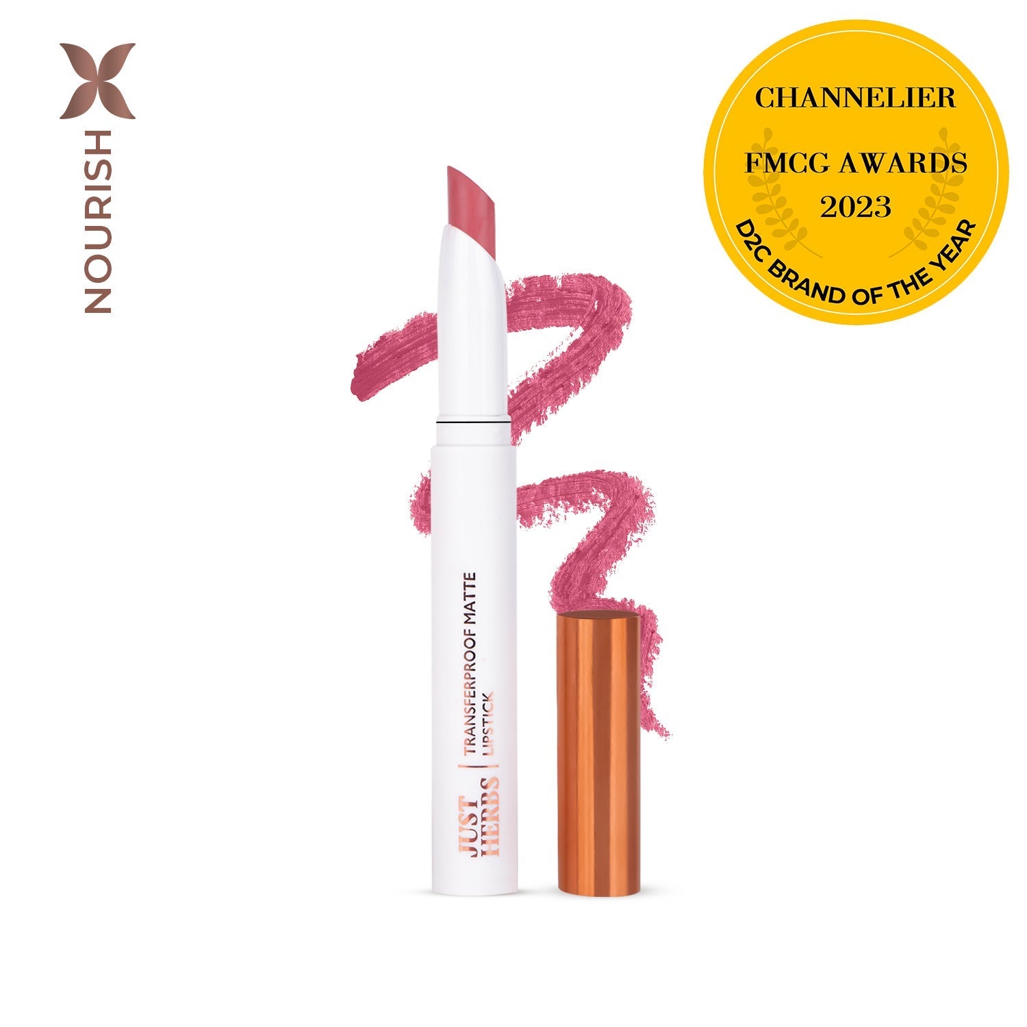 Transferproof Matte Lipstick with Shea Butter and Vitamin E