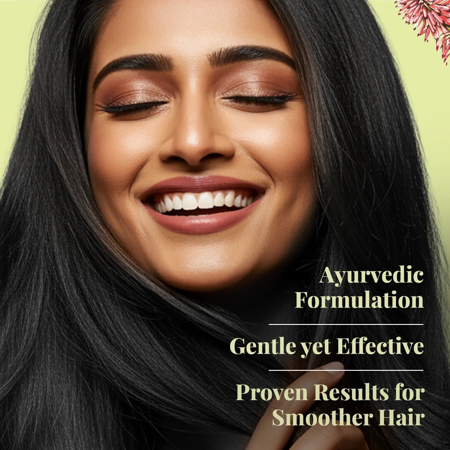 Smooth & Shine Shampoo for Dry and Frizzy Hair| Aloe Vera, Almond, Rice Protein & 12 Herbs (Copy)