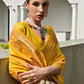 Vishnu Weaves Women's Yellow Paithani Silk Zari Woven Saree with Blouse - Swadesiicart