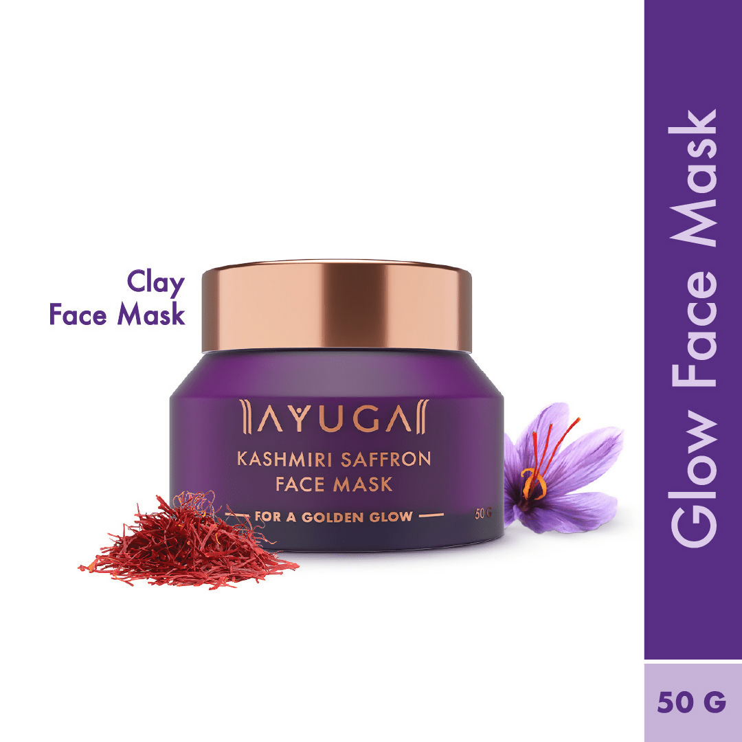 Ayuga Kashmiri Saffron Face Mask - Limited Time Offer - Swadesiicart