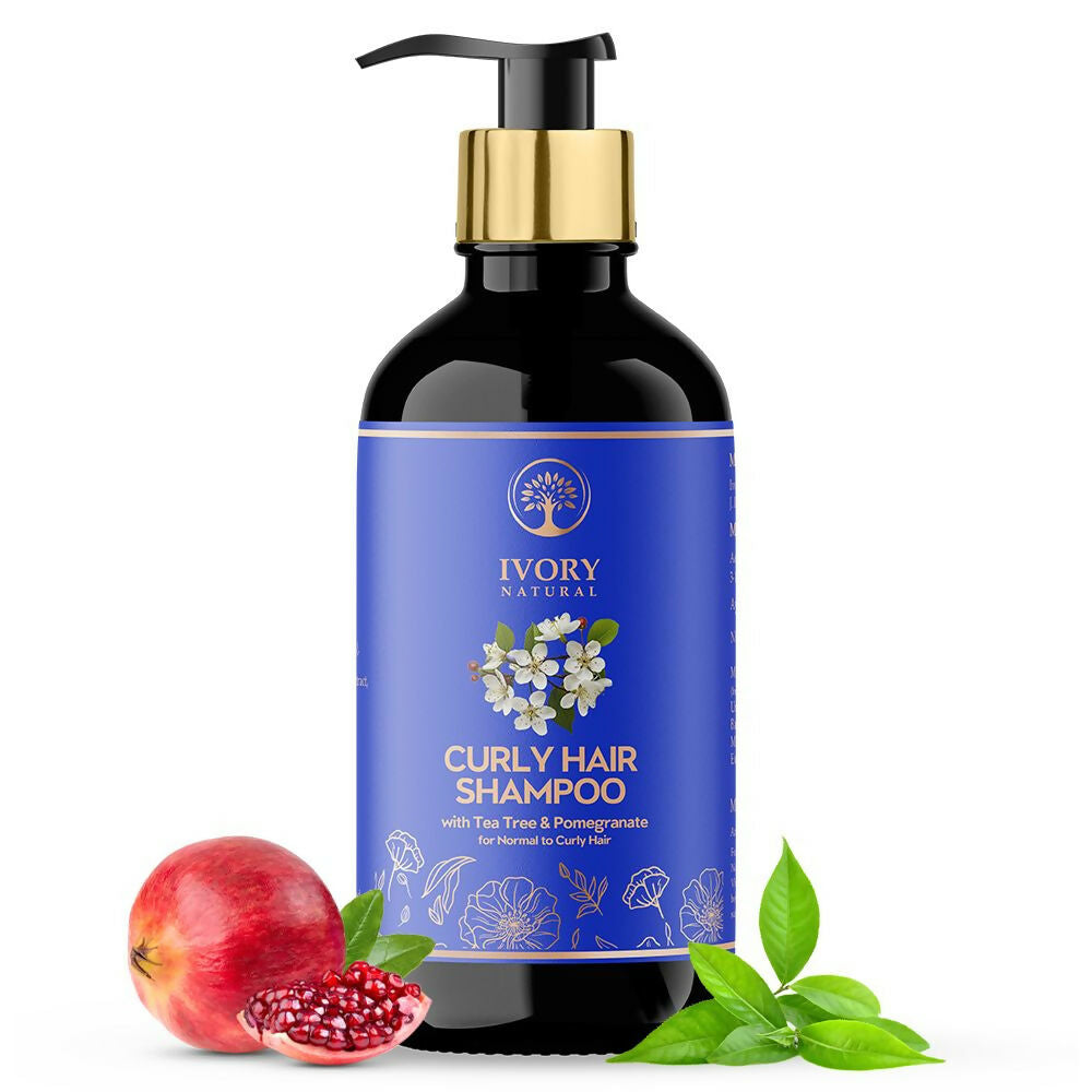 Ivory Natural Curly Hair Shampoo For Smooth, Well-Defined Curls | Swadesiicart