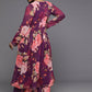 Ahalyaa Women's Traditional wear Kurta Set - Purple | Swadesiicart