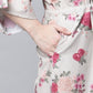 Ahalyaa Womens Beige Crepe Digital Floral Print Jumpsuit - Swadesiicart
