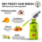 Ivory Natural Dry Frizzy Hair Serum Moisturizes Dry Strands, Detangles Hair | Swadesiicart