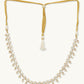 Nuyug 22K Gold-Plated Pearl Drops Matha Patti cum Necklace | Swadesiicart