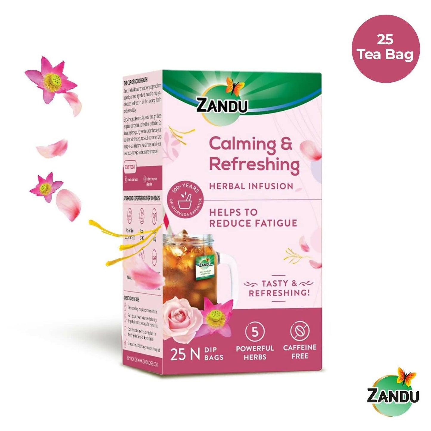 Zandu Calming & Refreshing Herbal Infusion - Swadesiicart