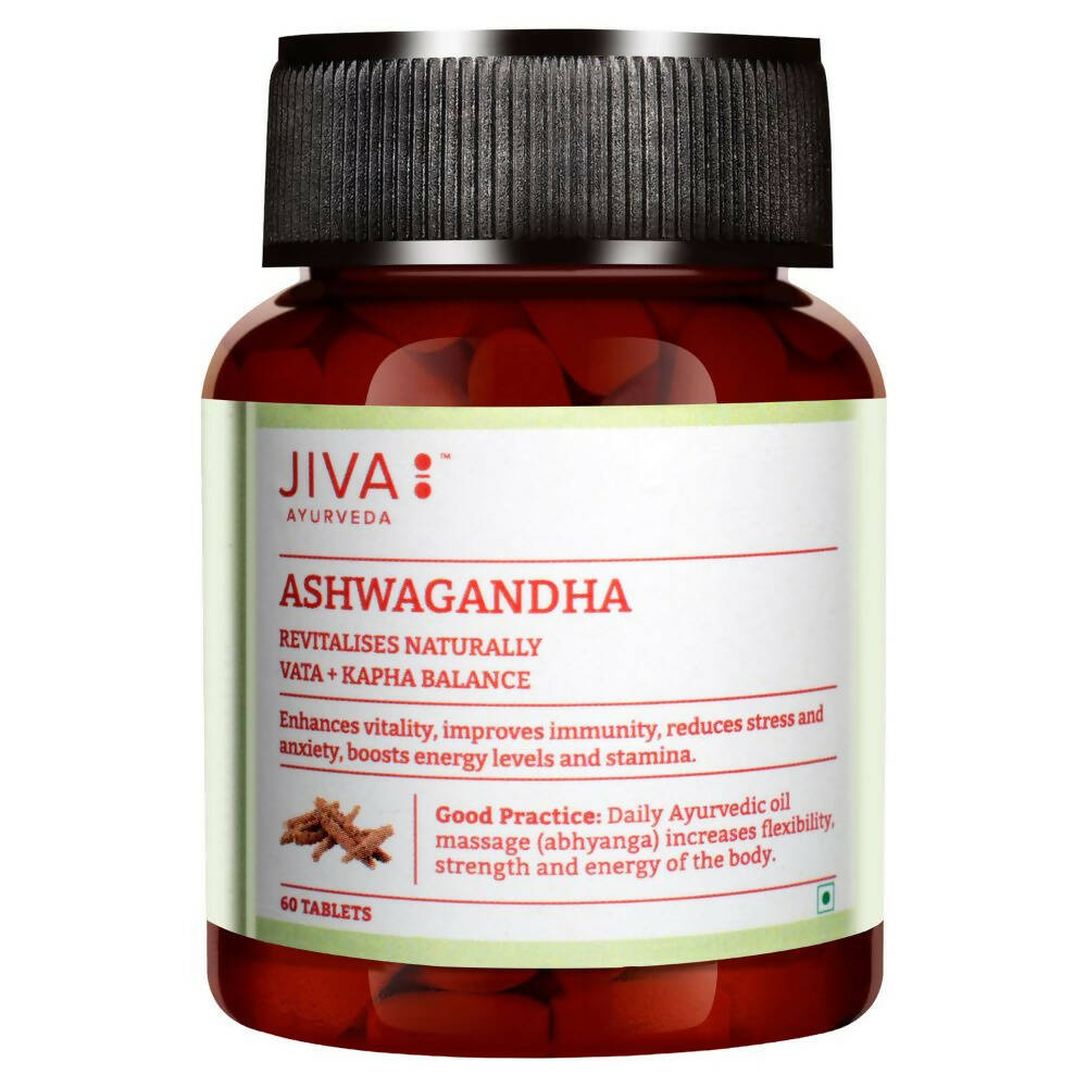 Jiva Ayurveda Ashwagandha Tablets - Swadesiicart