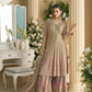Anaita Beige Heavy Georgette Stitched Suit with Sequence & Diamond work