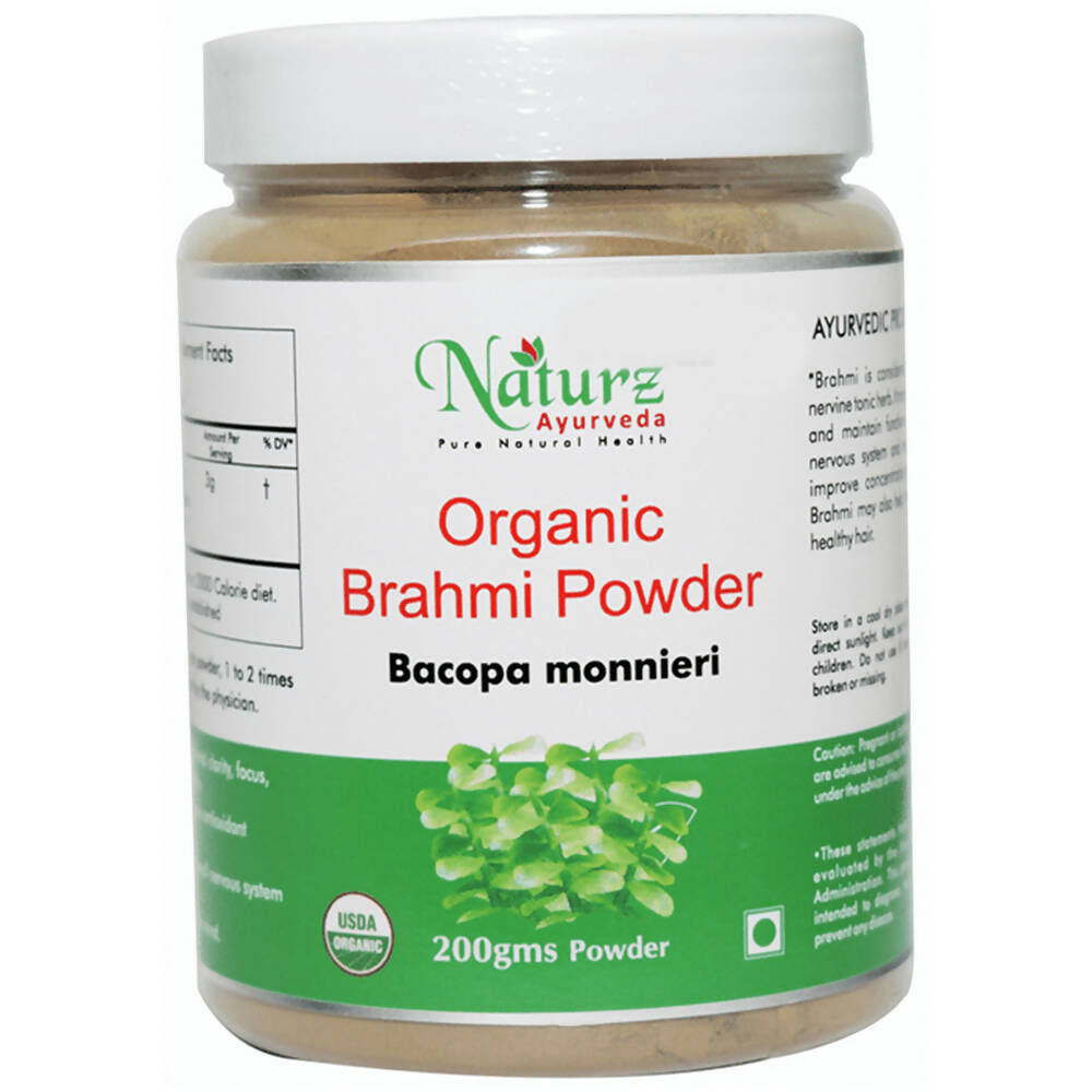 Naturz Ayurveda Organic Brahmi Powder | Swadesiicart