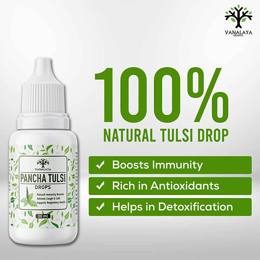 Vanalaya Panch Tulsi Drops | Swadesiicart