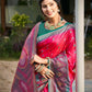 Shree Shyam Fashion Red Soft Silk Saree