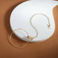 White Gold-Polished Kundan Studded Beaded Nosepin - Ruby Raang | Swadesiicart