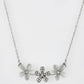 VOJ Women Beads Stainless Steel Sliver-Plated Chain with Star-Shape Pendant - Swadesiicart