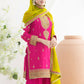 Anaita Pink Chinon Readymade Suit with Embroidery Coding & Sequence Work