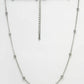 NVR Women's Set of 3 Silver-Toned German Silver Oxidised Chain | Swadesiicart