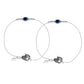 Jewels Nest Oxidized Silver Heart Charm Anklet – Boho & Traditional | Swadesiicart