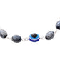 Jewels Nest Stylish Oxidized Silver & Blue Beaded Anklet – Elegant & Trendy | Swadesiicart