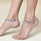 Jewels Nest Stylish Silver-Plated Designer Anklet | Swadesiicart