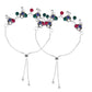 Jewels Nest Stylish Silver-Plated Designer Anklet | Swadesiicart