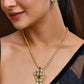 Jewels Nest Traditional Kundan Gold-Plated Jewellery Set with Mangalsutra & Earrings - Swadesiicart