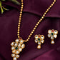 Jewels Nest Traditional Kundan Gold-Plated Jewellery Set with Mangalsutra & Earrings - Swadesiicart