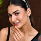 Jewels Nest Royal Kundan Mirror Work Hairband with Pearl Detailing - Swadesiicart