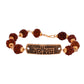 Jewels Nest Spiritual Rudraksha & Gold-Polished Bracelet - Swadesiicart