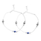 Jewels Nest Silver-Plated Stainless Steel Anklet Set with Evil Eye & Metallic Charms - Swadesiicart