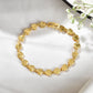 Jewels Nest Elegant Fancy Gold Bracelet with Heart-Shaped Links - Swadesiicart