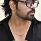 Jewels Nest Men Gold-Polished Stainless Steel Self Design Biscuit Chain | Swadesiicart