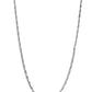 Jewels Nest Men's Silver-Tone Stainless Steel Self-Design Link Chain | Swadesiicart
