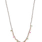 Jewels Nest Elegant Black Beads Mangalsutra with Green & Red Stone Drops – Silver Finish - Swadesiicart