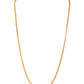 Jewels Nest Lightweight Gold-Toned Flat Chain for Everyday Style - Swadesiicart