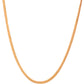 Jewels Nest Lightweight Gold-Toned Flat Chain for Everyday Style - Swadesiicart