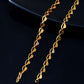 Jewels Nest Gold-Toned Heart Leaf Pattern Chain Necklace - Swadesiicart