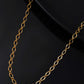Jewels Nest Chunky Twisted Oval-Link Gold Chain - Swadesiicart