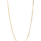 Jewels Nest Minimalist High-Gloss Gold Chain - Swadesiicart