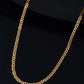 Jewels Nest Classic Glossy Gold-Tone Flat Chain for Men & Women - Swadesiicart