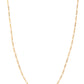 Jewels Nest Men’s Gold-Polished Stainless Steel Figaro Chain | Swadesiicart